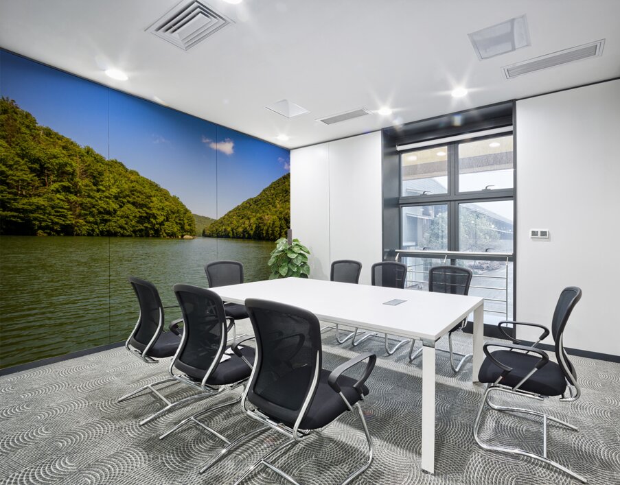 Calm view down Cheat Lake Morgantown Wall Printing