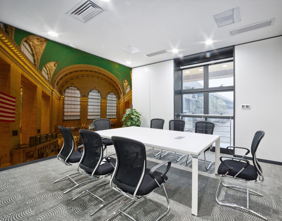 Interior of Grand Central Station in midtown Manhattan Wall Printing