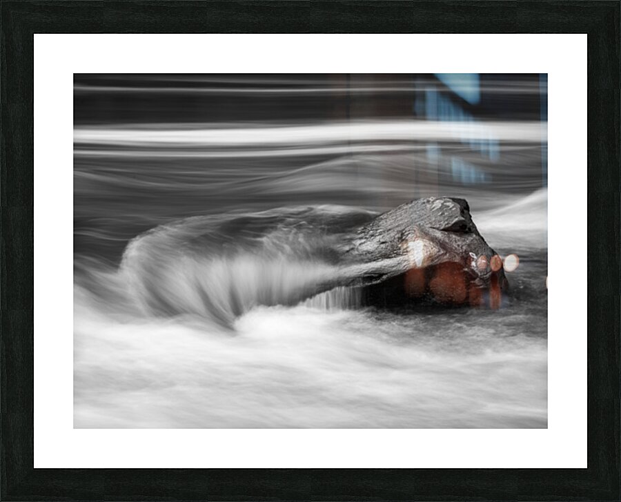 Valley Falls State Park Waterfall in West Virginia Picture Frame print