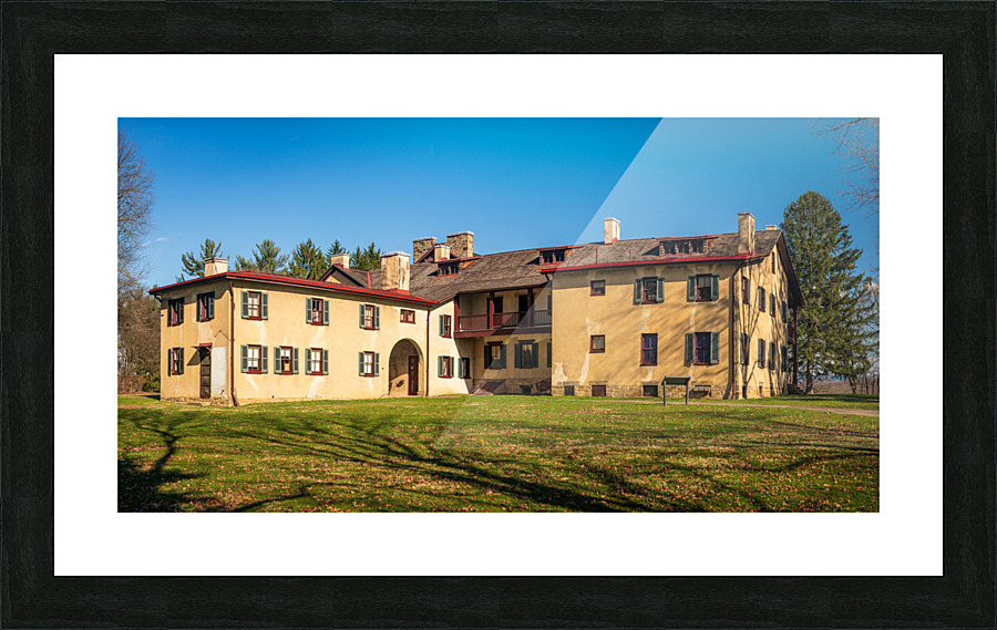 National Park Service house Friendship Hill Picture Frame print