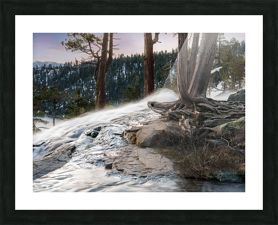 Lower Eagle Falls by Lake Tahoe Picture Frame print