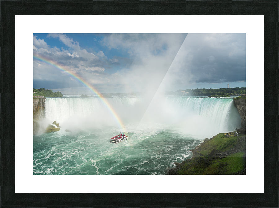 Canadian or Horseshoe Falls at Niagara Picture Frame print