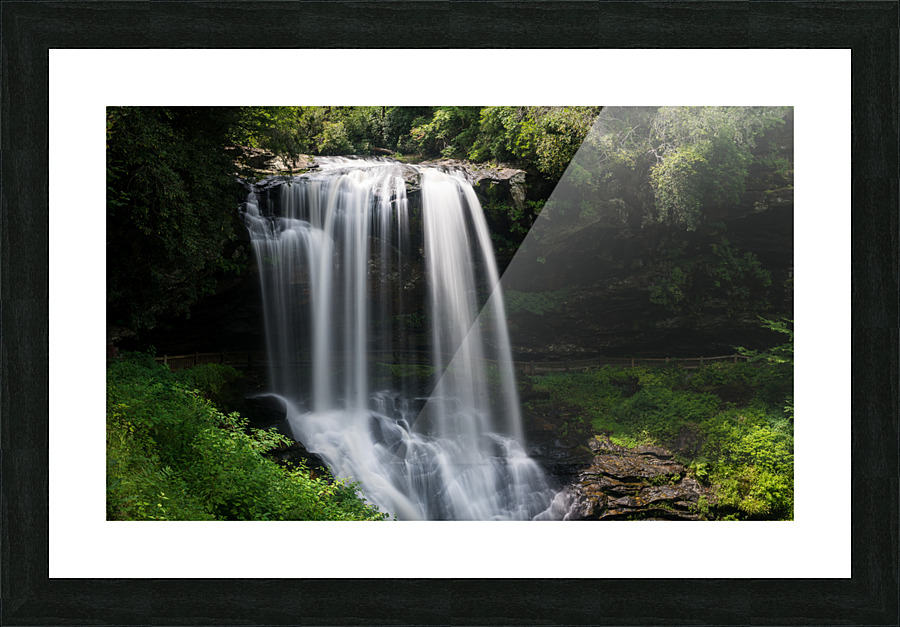 Dry Falls Waterfall near Highlands NC Impression et Cadre photo