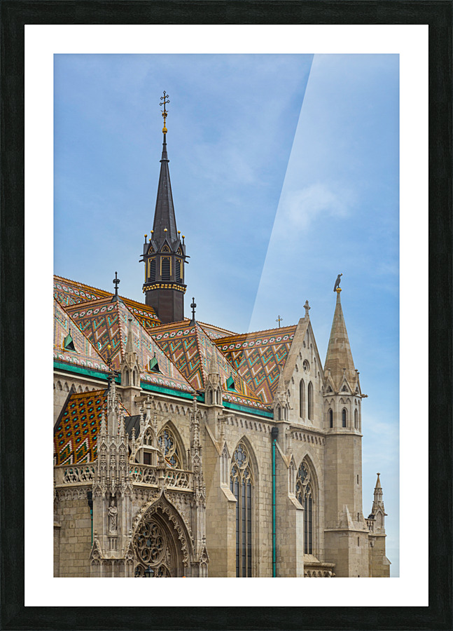 Mattias Church in Castle Hill Budapest Picture Frame print
