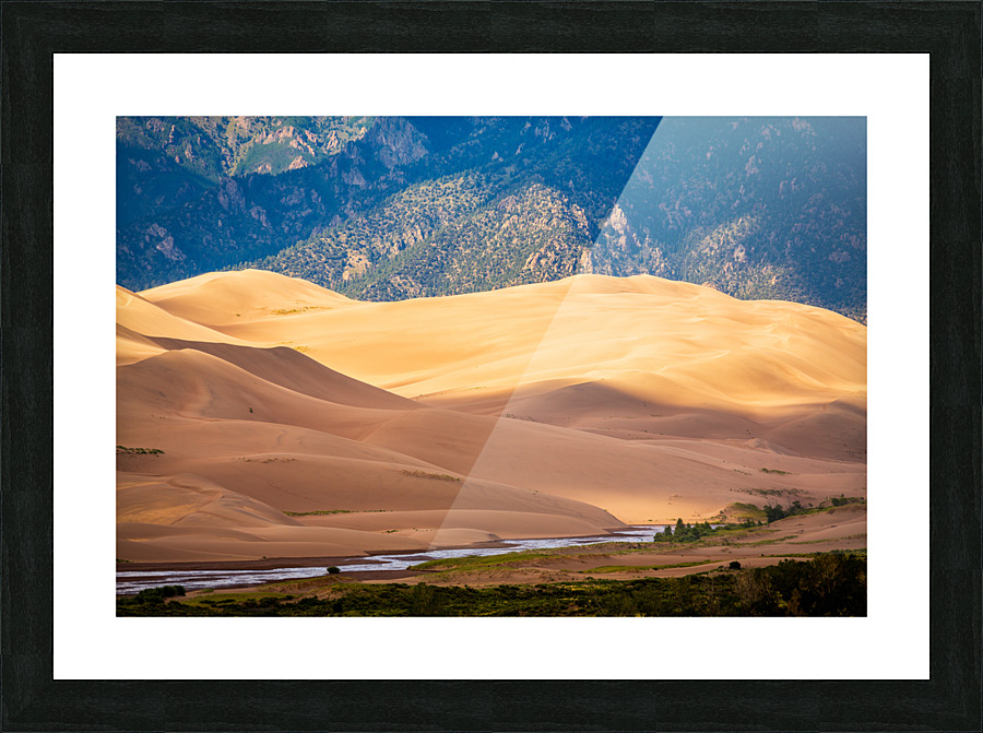 Detail of Great Sand Dunes NP  Frame print