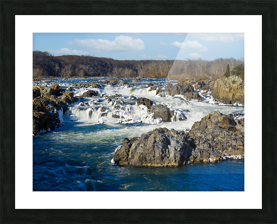 Great Falls on Potomac outside Washington DC Picture Frame print