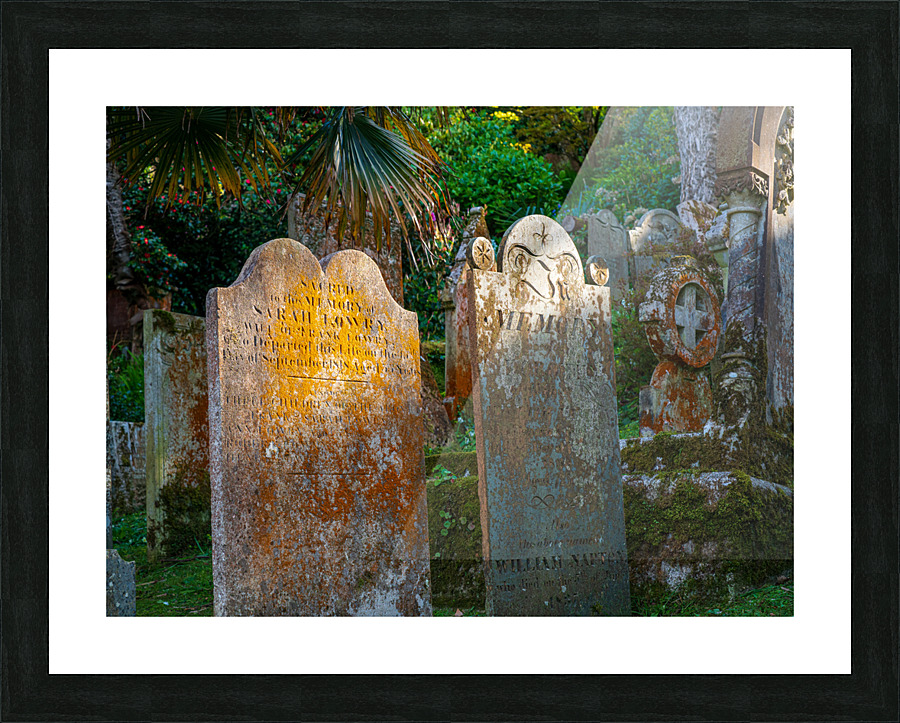 St Just in Roseland parish church in Cornwall UK Picture Frame print
