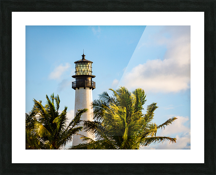 Cape Florida lighthouse in Bill Baggs Impression et Cadre photo