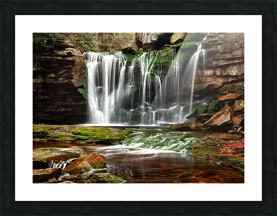 Elakala Falls in West Virginia Frame print