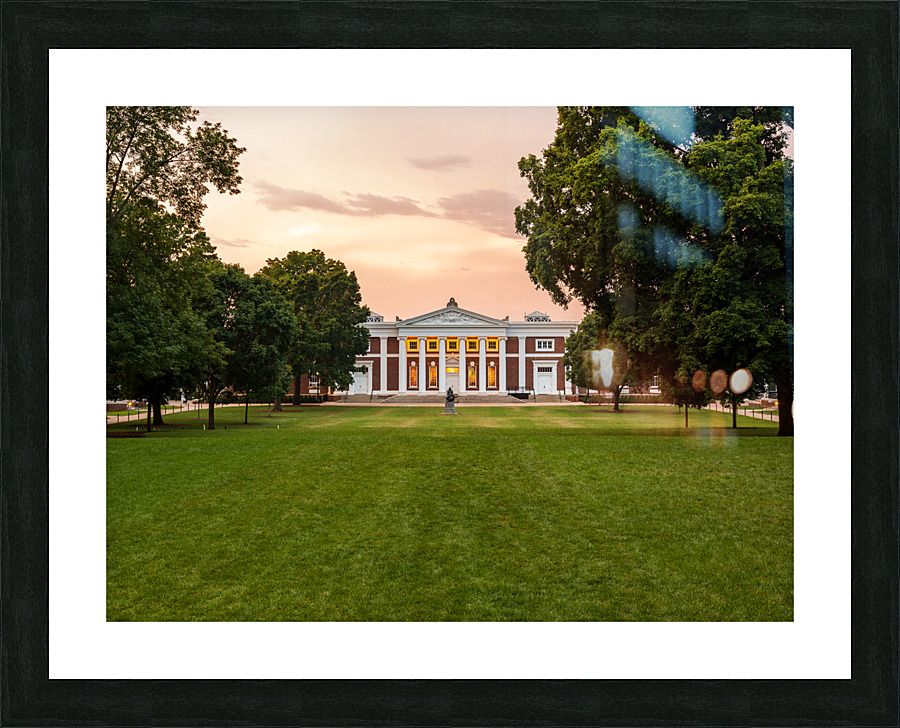 Old Cabell Hall at University of Virginia  Framed Print Print