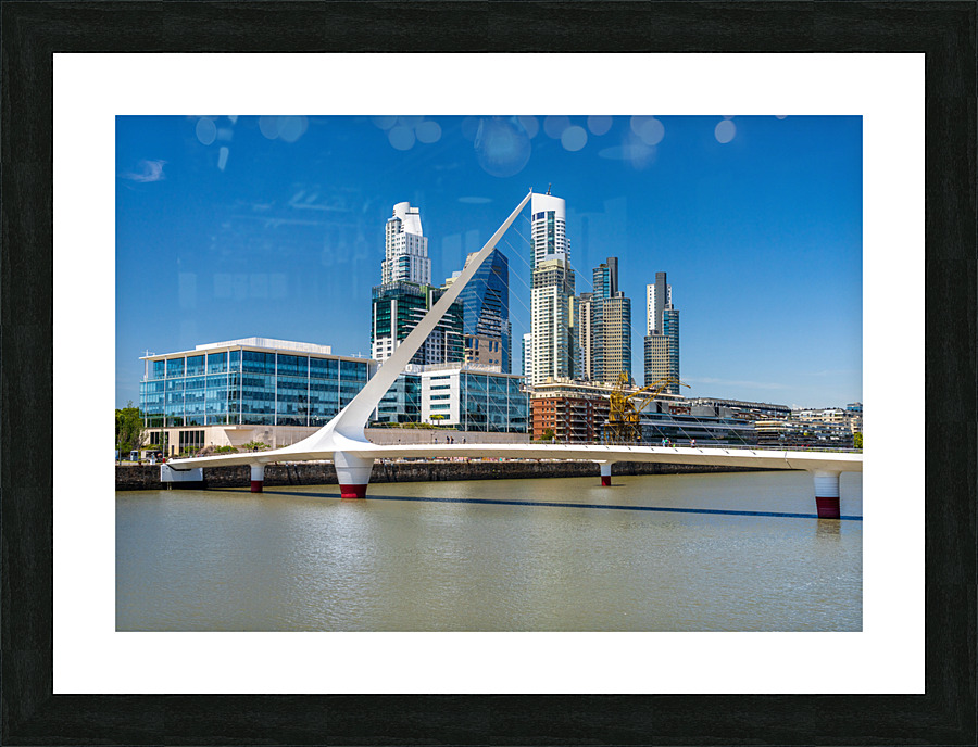 Modern development in the Puerto Madero district of Buenos Aires  Framed Print Print