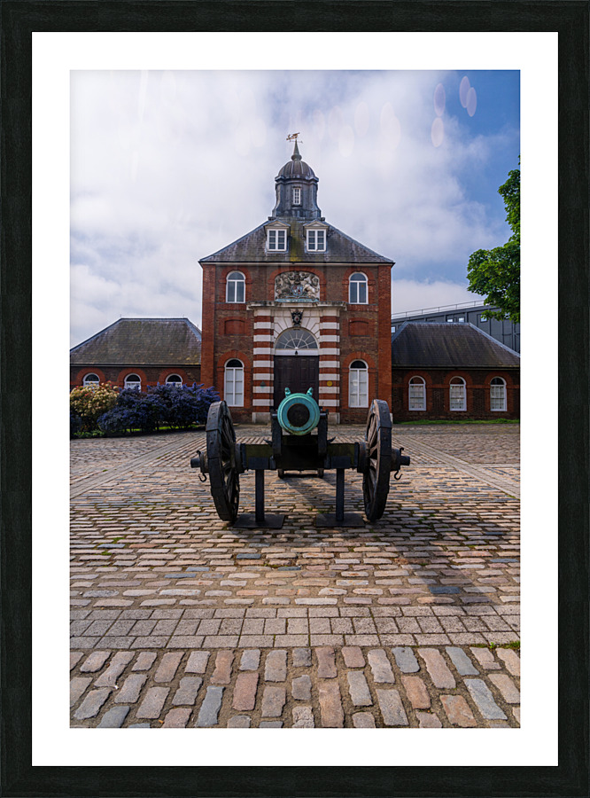 Spring at Royal Brass Foundry in Arsenal Riverside Picture Frame print