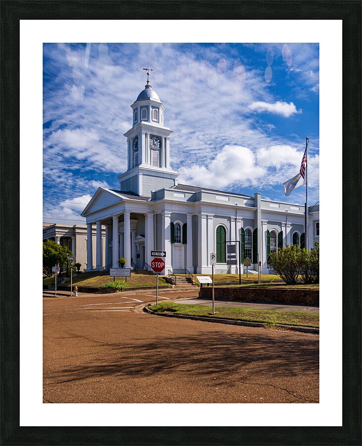 First Presbyterian church in Natchez in Mississippi Picture Frame print