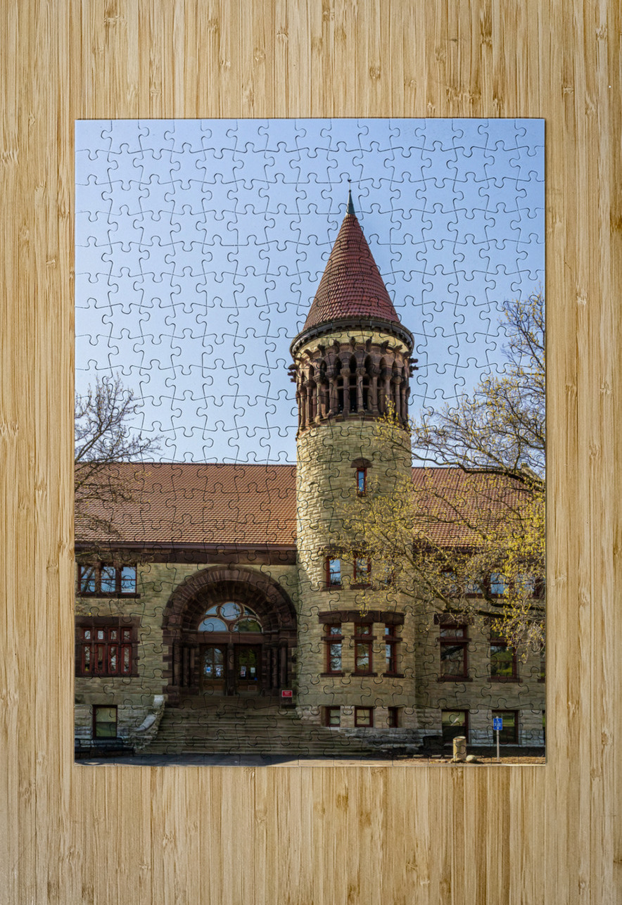 Orton Hall on the Oval at Ohio State University in Columbus Steve Heap Puzzle printing