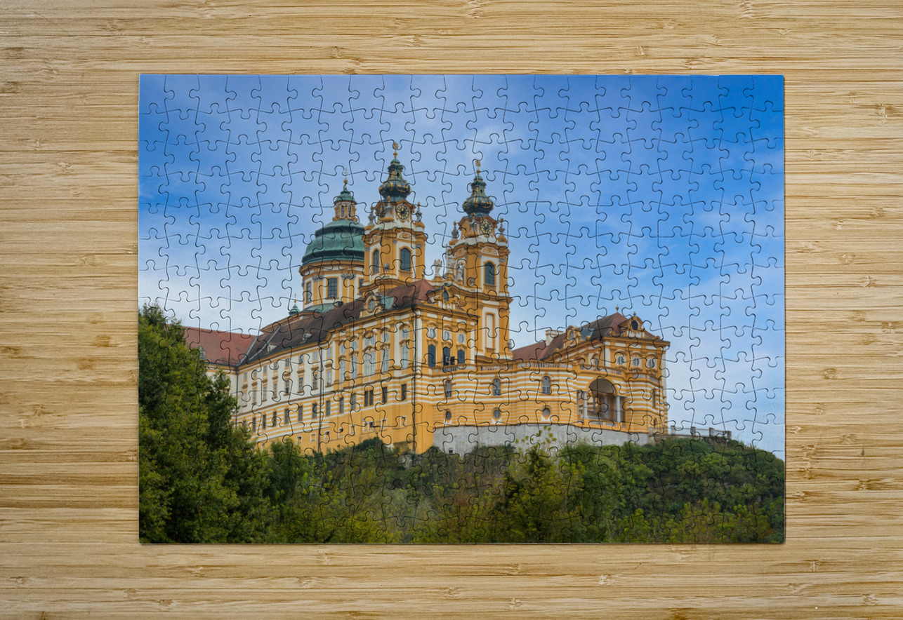 Exterior of Melk Abbey in Austria Steve Heap Puzzle printing