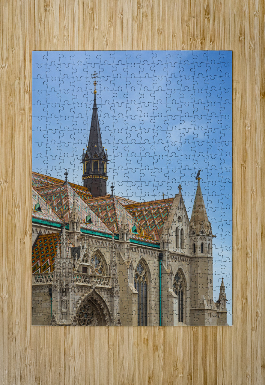 Mattias Church in Castle Hill Budapest Steve Heap Puzzle printing
