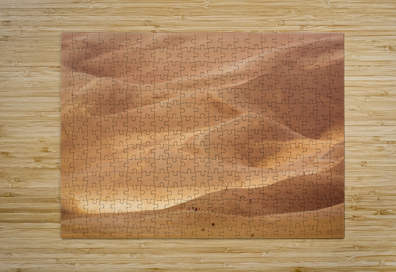 People on Great Sand Dunes NP  Steve Heap Puzzle printing