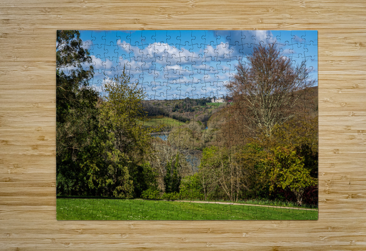 View across the rolling countryside of Cornwall Steve Heap Puzzle printing