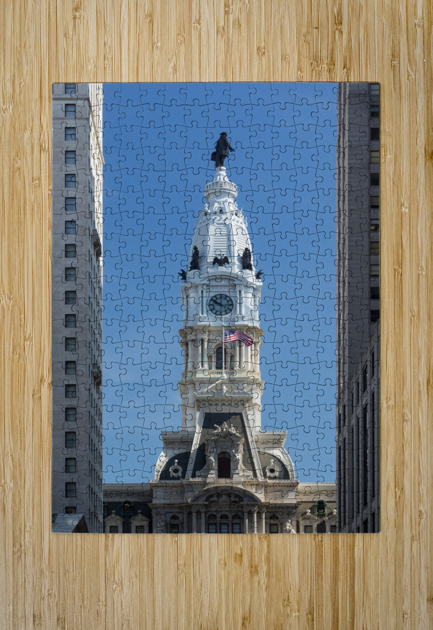 Philadelphia City Hall Steve Heap Puzzle printing
