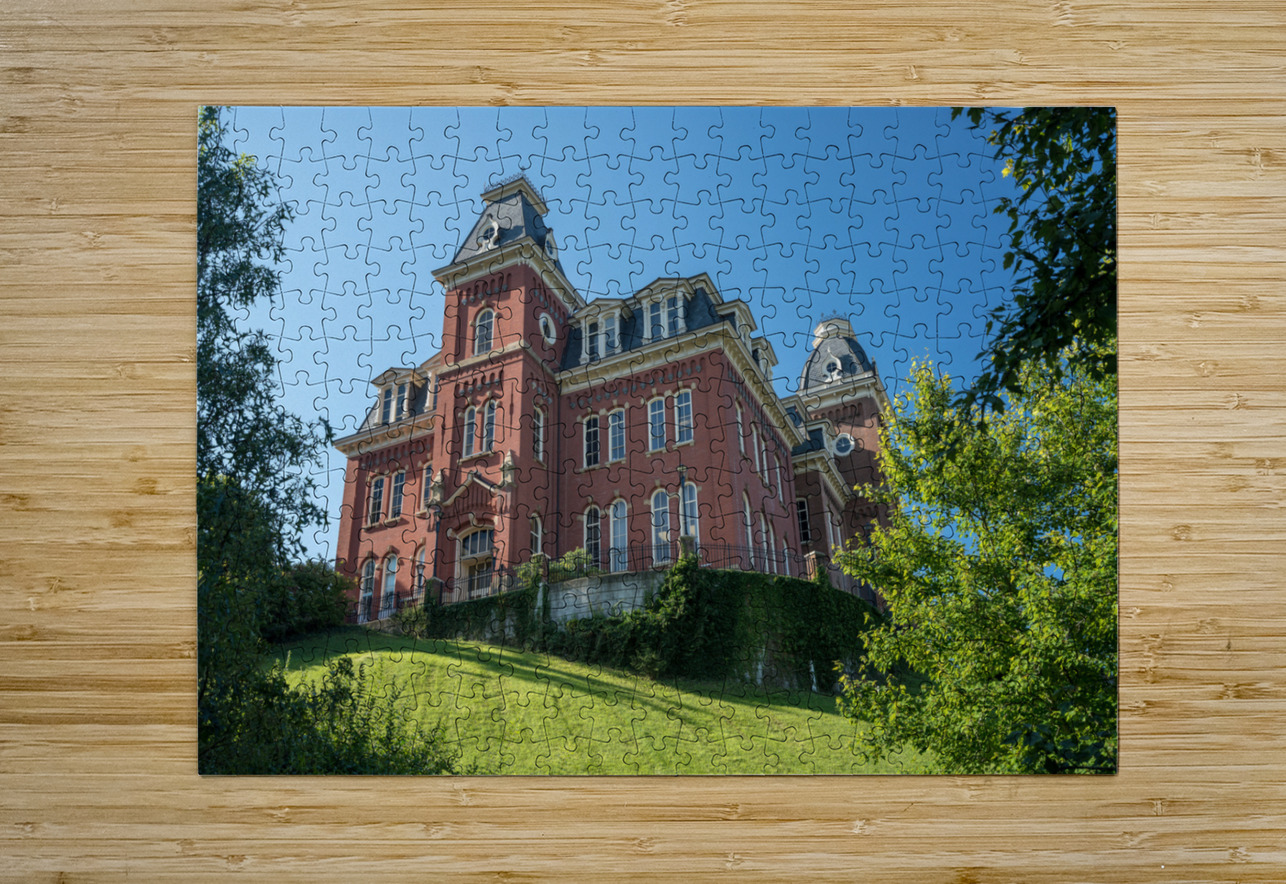 Woodburn Hall at WVU in Morgantown WV Steve Heap Puzzle printing