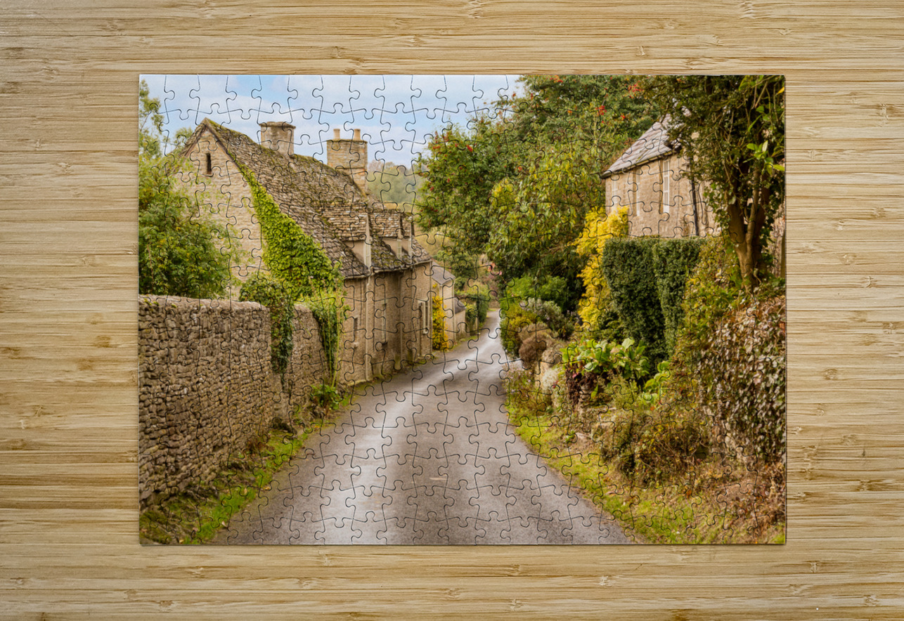Minster Lovell in Cotswold district of England Steve Heap Puzzle printing