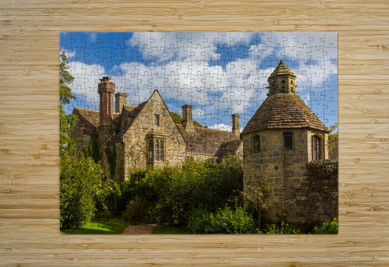 Historic british stately home with walled garden Steve Heap Puzzle printing