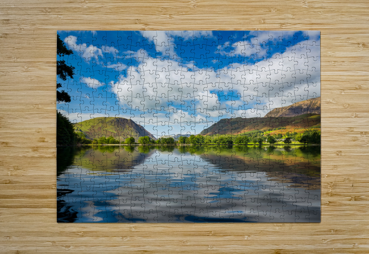 Reflections in Buttermere in Lake District Steve Heap Puzzle printing