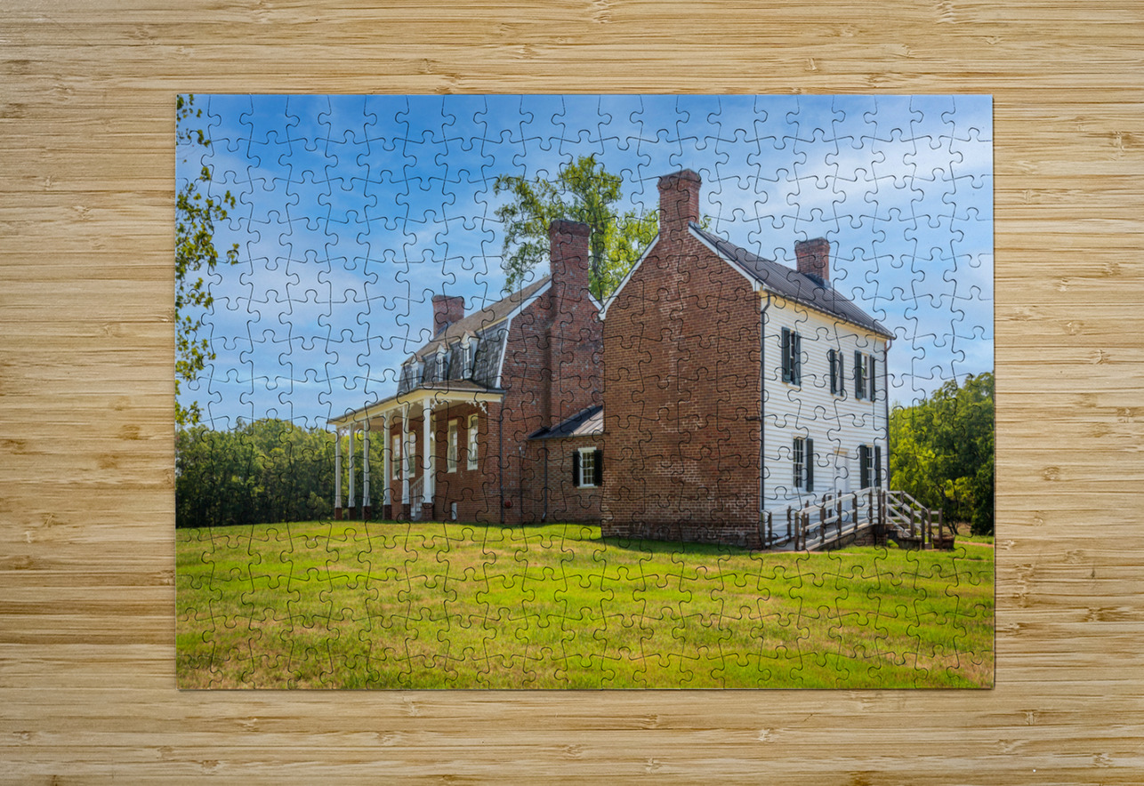 Thomas Stone house Port Tobacco Maryland Steve Heap Puzzle printing