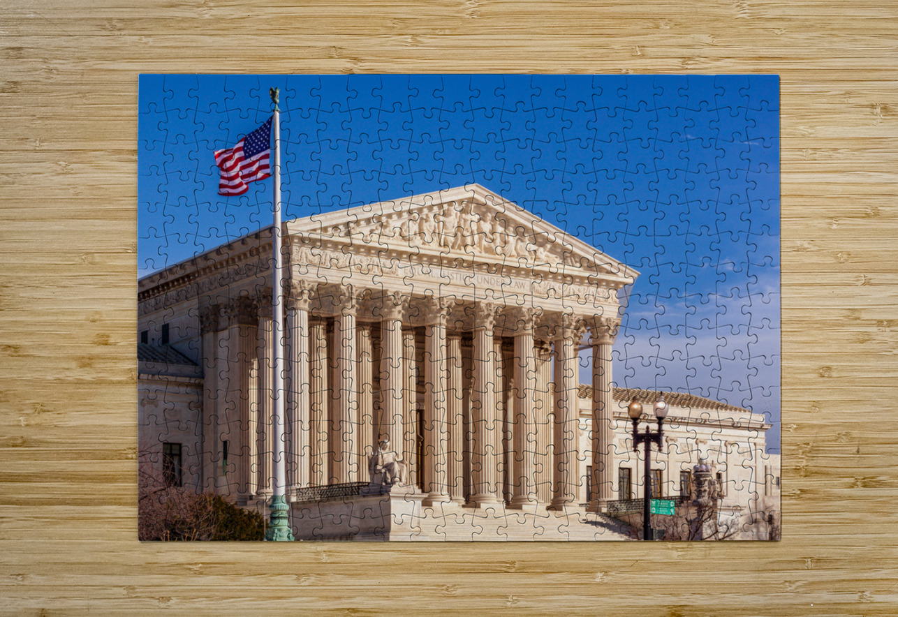 Supreme Court Washington DC Steve Heap Puzzle printing