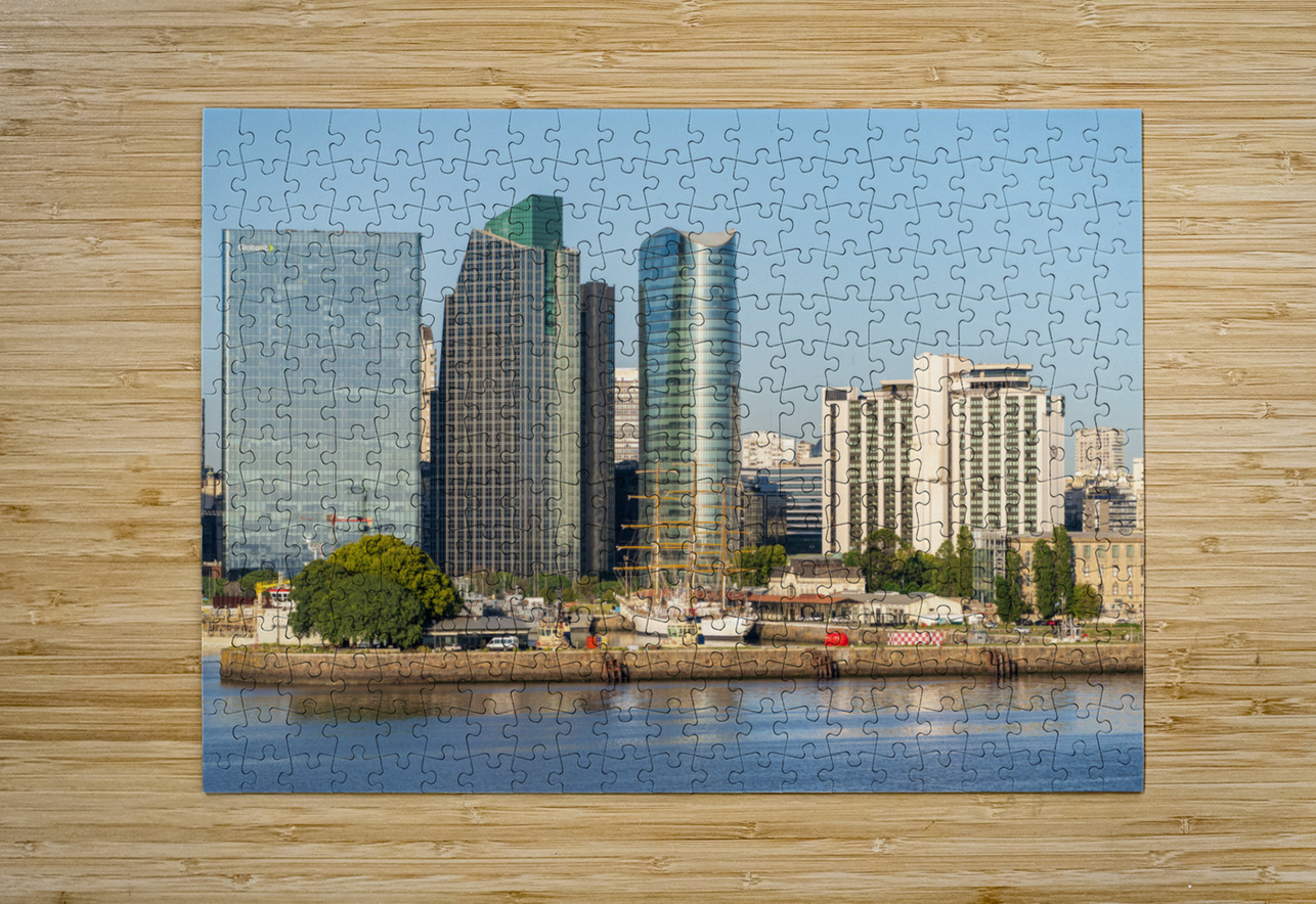 Harbor of the city of Buenos Aires in Argentina Steve Heap Puzzle printing
