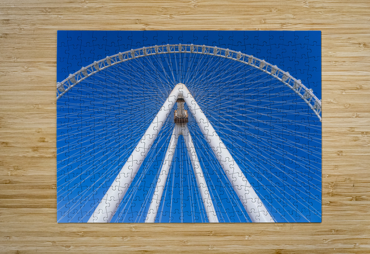 Ain Dubai observation wheel on Bluewaters Island in Dubai Steve Heap Puzzle printing