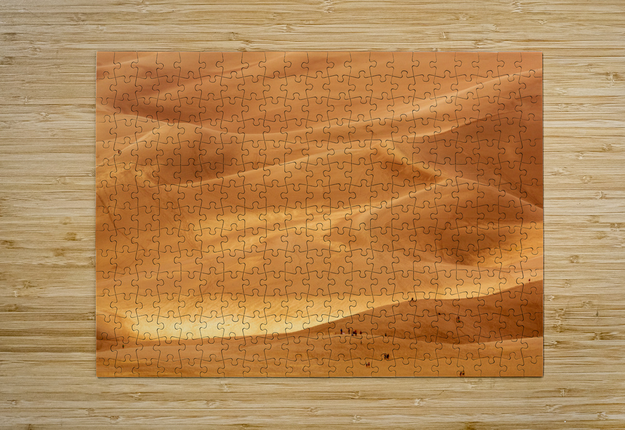 People on Great Sand Dunes NP  Steve Heap Puzzle printing