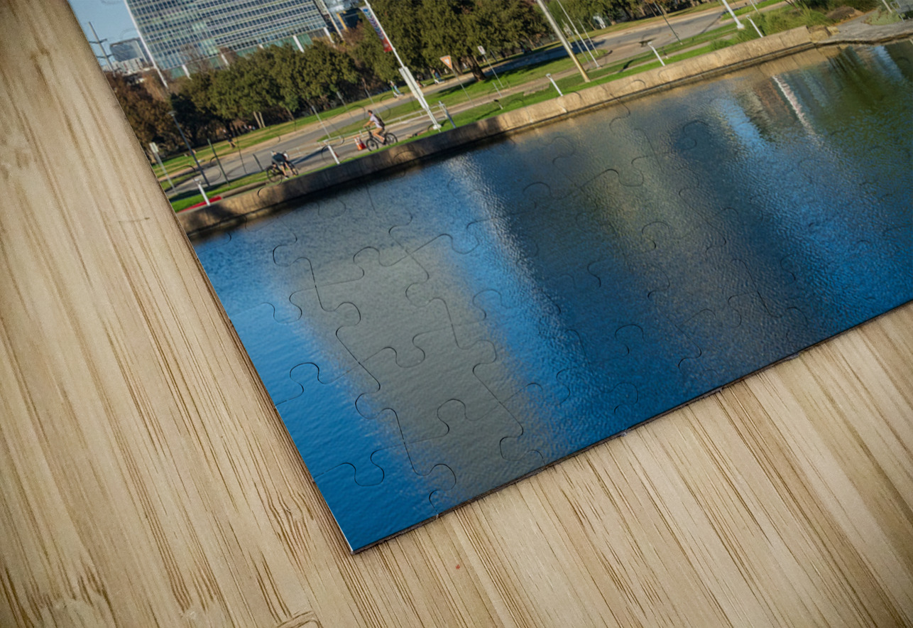 Cityscape of apartments and offices  in downtown Austin Texas Steve Heap Puzzle