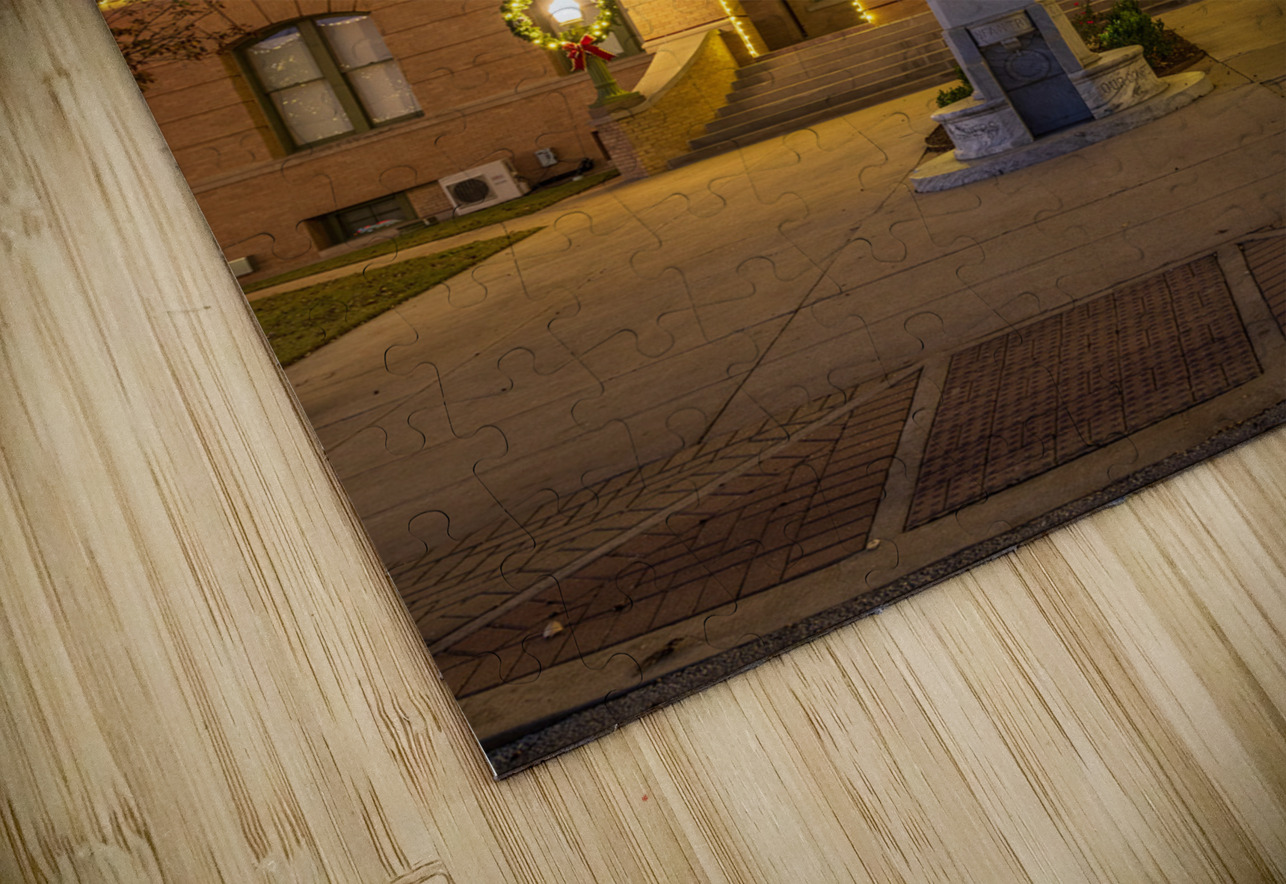 Entrance to Williamson County Courthouse in Georgetown TX Steve Heap Puzzle