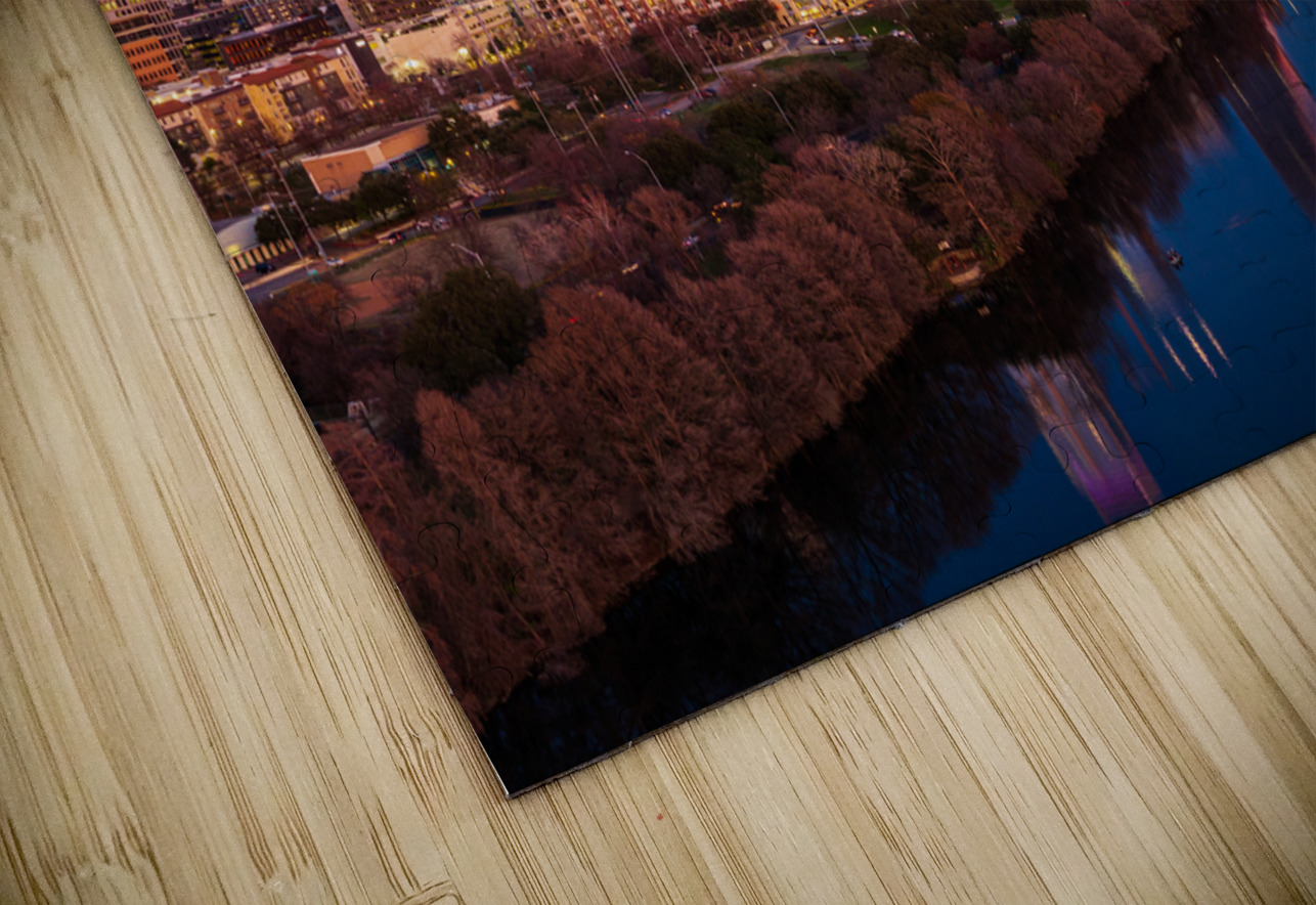 Cityscape of downtown Austin from the west in Zilker park 2025 Steve Heap Puzzle