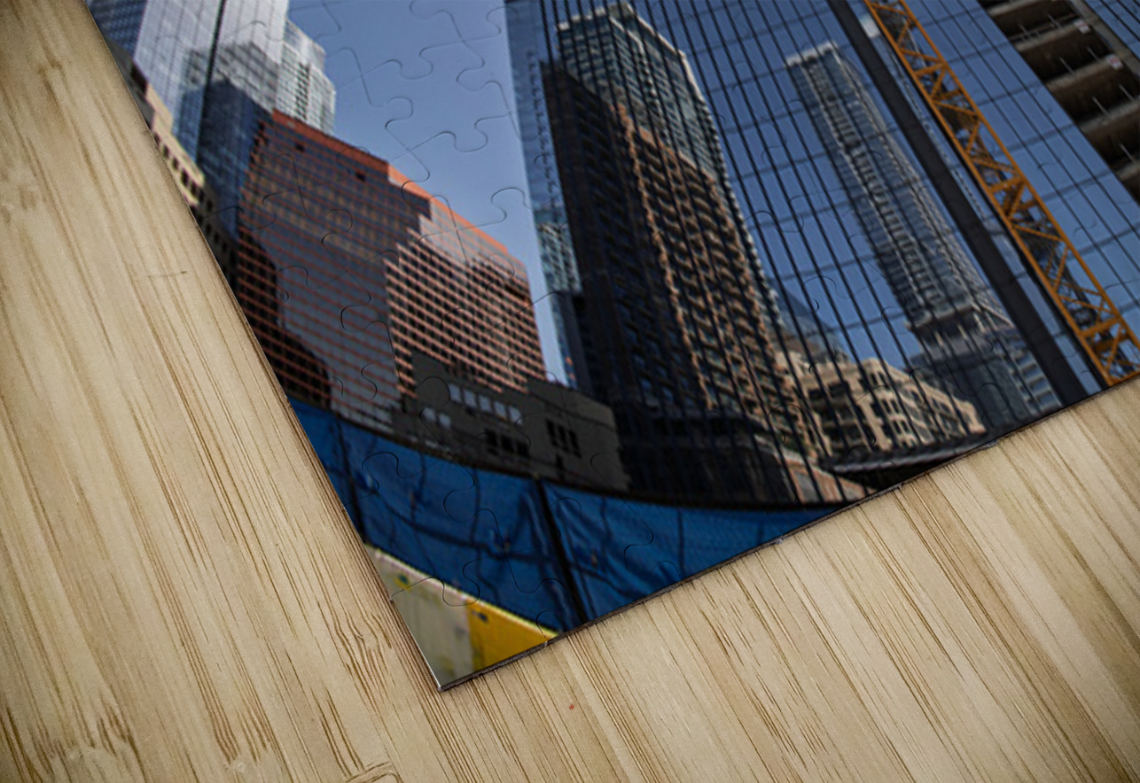 The Republic building in Austin Texas seen through fisheye lens Steve Heap Puzzle