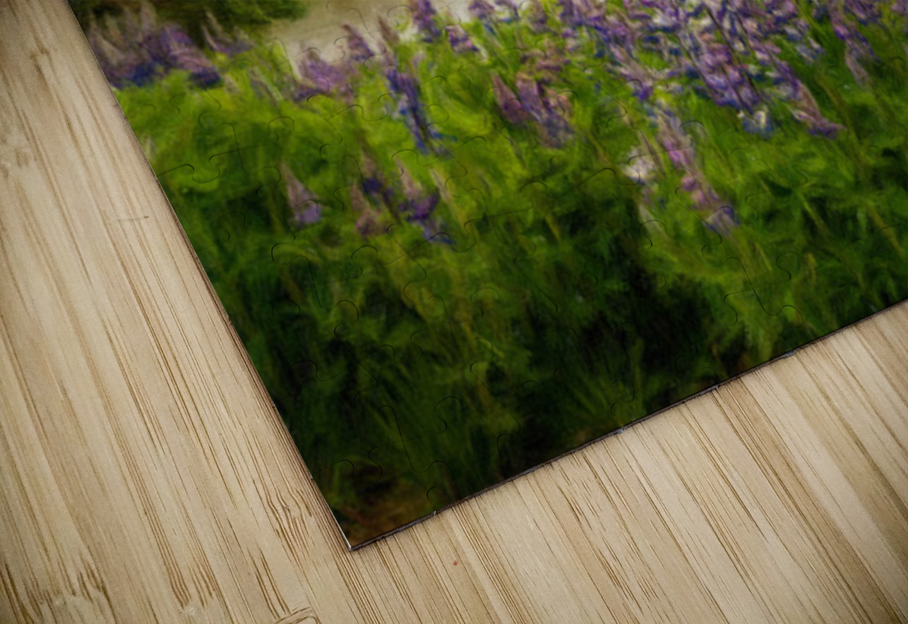 Peaceful scene in Seydisfjordur of river flowing from misty moun Steve Heap Puzzle