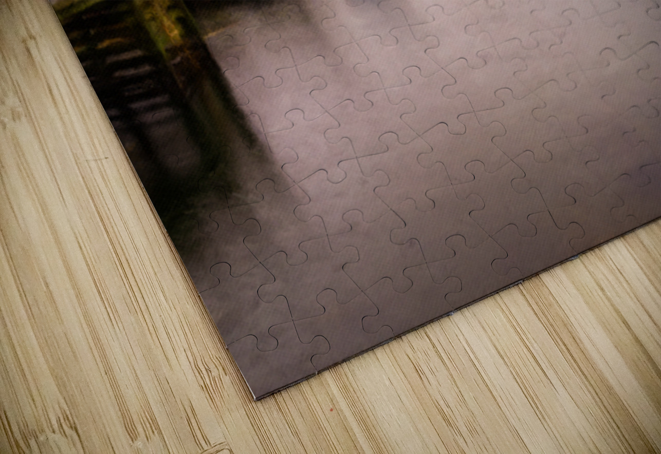 Digital painting at Peggys Cove near Halifax in Nova Scotia Can Steve Heap Puzzle