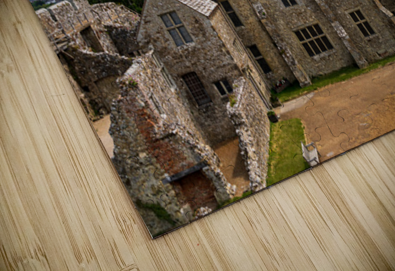 Interior buildings of Carisbrooke Castle on the Isle of Wight Steve Heap Puzzle