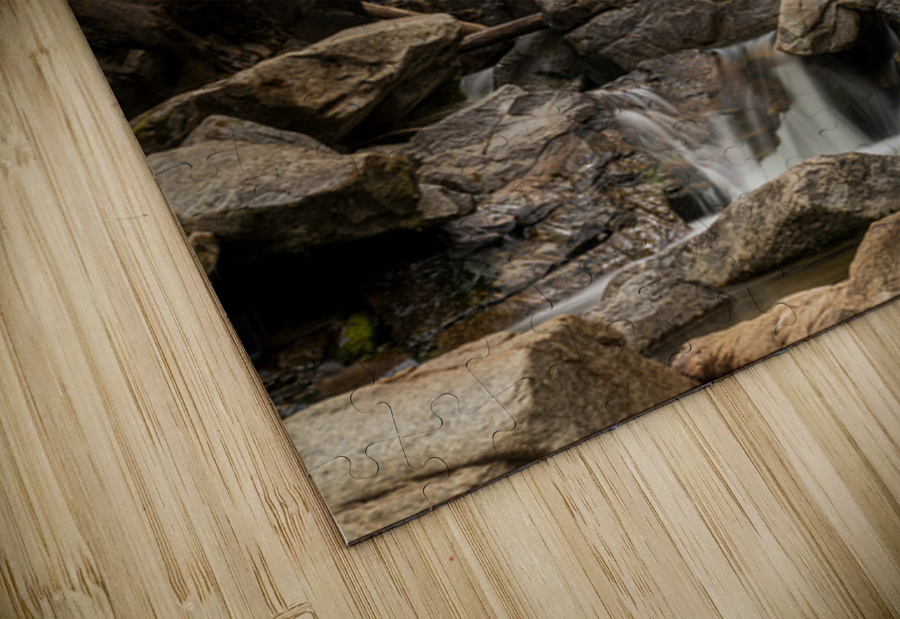 Falls Creek Falls near Winthrop in Cascade Mountains in Washingt Steve Heap Puzzle