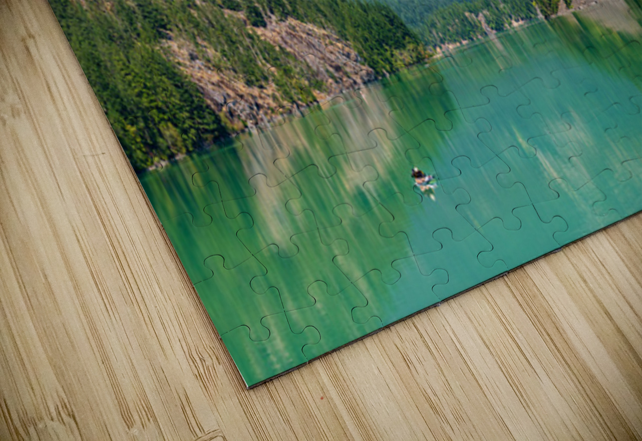 Paddleboard on Diablo Lake in North Cascades National Park in Wa Steve Heap Puzzle
