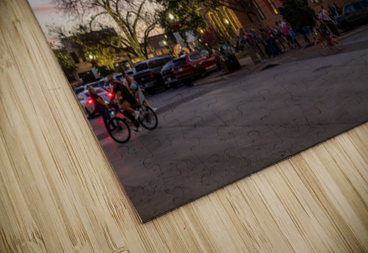 Sunset behind the Courthouse in Georgetown Texas Steve Heap Puzzle