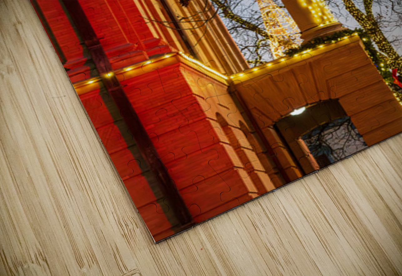 Sunset behind the Courthouse in Georgetown Texas Steve Heap Puzzle