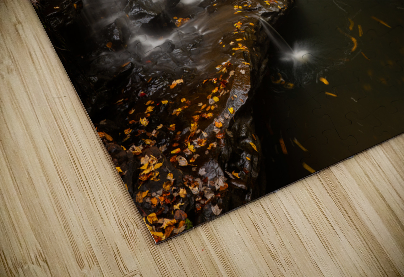 Waterfall on Deckers Creek near Masontown WV Steve Heap Puzzle