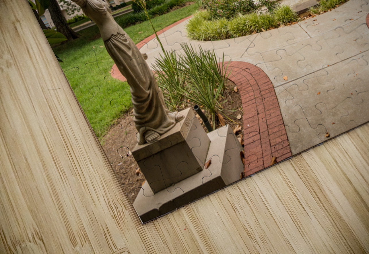 Stormy weather Belmont Mansion in Nashville Tennessee Steve Heap Puzzle