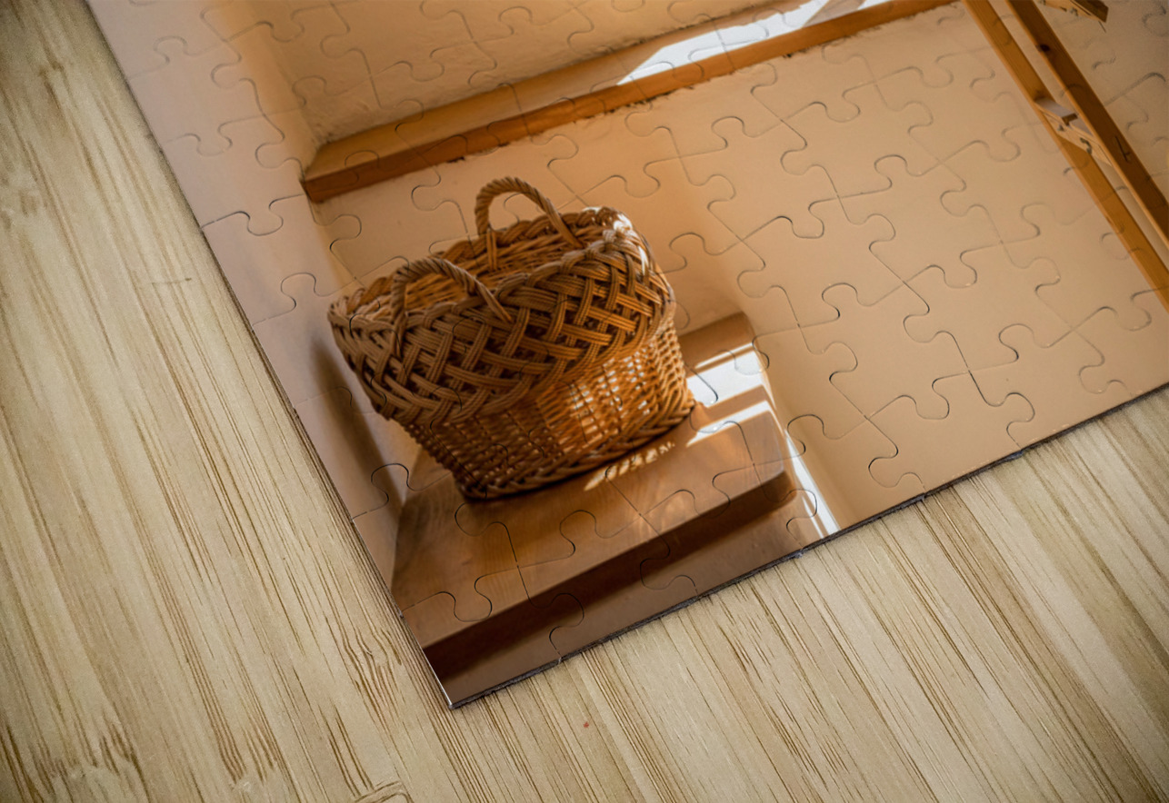 Woman working on embroidery in window alcove Steve Heap Puzzle