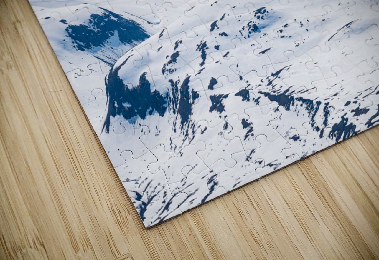 Majestic mountains of Thompson Pass rise over trees Steve Heap Puzzle