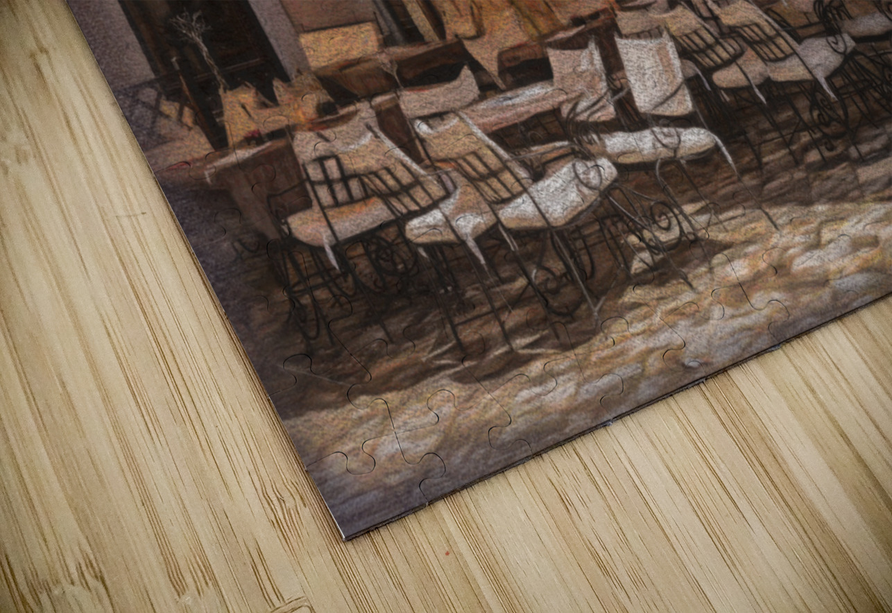 Cafe in Old Town of Kotor in Montenegro Steve Heap Puzzle