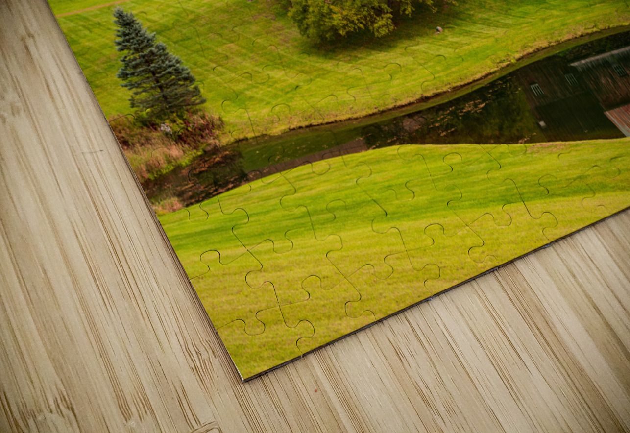 Iconic Sleepy Hollow Farm in Pomfret Vermont Steve Heap Puzzle