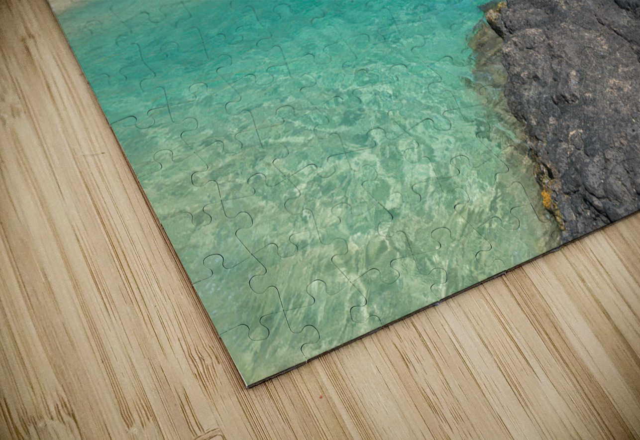 Lumahai Beach Kauai  with rocks Steve Heap Puzzle